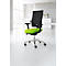 Siège de bureau SSI PROLINE S3 - synchrone - avec accoudoirs - dossier 3D en filet - assise spéciale soutien du bassin - vert pomme/noir - Schäfer Shop Select
