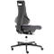 Siège de bureau Tec profile IS 2011 AB, mécanisme synchrone avec incl. autom. de l'assise, sans accoudoirs, gris platine