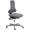 Siège de bureau Tec profile IS 2011 AB, mécanisme synchrone avec incl. autom. de l'assise, sans accoudoirs, gris platine