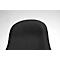 Siège de bureau Topstar POINT DELUXE, avec accoudoirs, mécanisme synchrone, assise spéciale soutien du bassin, noir/argent chrome