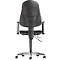 Siège de bureau Topstar POINT DELUXE, avec accoudoirs, mécanisme synchrone, assise spéciale soutien du bassin, noir/argent chrome