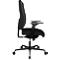 Siège de bureau Topstar SITNESS OPEN X, avec accoudoirs, mécanisme synchrone 3D, assise galbée, dossier en filet, noir/noir