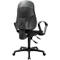 Siège de bureau Topstar SUPPORT SY, accoudoirs, mécanisme synchrone, assise ergonomique, durable, plastique recyclé, noir