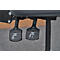 Siège de bureau YOUNICO plus 3 Prosedia, à contact permanent, sans accoudoirs, dossier 3D, anthracite
