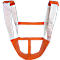 Siège de secours KOMBI, fixation velcro solide, orange