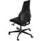 Siège de travail Dauphin Tec Identity, sans accoudoirs, mécanisme synchrone, assise multicouche, soutien lombaire, revêtement tissu, noir/noir