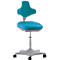 Siège pivotant pour laboratoire Labster 9103, similicuir, skai menthe