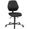 Siège pivotant pour laboratoire LEANOS 9133, similicuir, noir