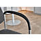 Siège visiteur Styl, anthracite, chromé