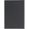 Sigel Porte-menus, DIN A4, reliure en caoutchouc, gaufré, anthracite, 5 pièces + 2 pochettes transparentes doubles