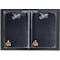 Sigel Porte-menus, DIN A4, reliure en caoutchouc, gaufré, anthracite, 5 pièces + 2 pochettes transparentes doubles