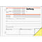 sigel® Quittungen mit MWSt.-Nachweis SD021, DIN A6 quer, 2 x 40 Blatt, selbstdurchschreibend