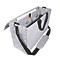 Sigel sacoche pour ordinateur portable Desk Sharing Bag Workspace M/L, pour 1 ordinateur portable jusqu'à 16″, feutre synthétique, gris clair