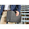 Sigel sacoche pour ordinateur portable Desk Sharing Bag Workspace M/L, pour 1 ordinateur portable jusqu'à 16″, feutre synthétique, gris foncé