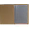 Sigel Sparset, 5 Speisekartenmappen mit 10 Transparenthüllen, 50 Motivpapieren 'Marmor', beige