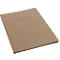 Sigel Sparset, 5 Speisekartenmappen mit 10 Transparenthüllen, 50 Motivpapieren 'Marmor', beige