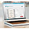 Sigel Struktur-Papier Papyra, DIN A4, 90 g Feinpapier, 100 Blatt