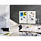 Sigel Tableau blanc en verre Artverum, brillant, super blanc, magnétique, 1800 x 1200 mm + 2 aimants SuperDym