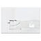 Sigel Tableau blanc en verre Artverum, brillant, super blanc, magnétique, 1800 x 1200 mm + 2 aimants SuperDym