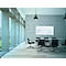 Sigel Tableau blanc en verre Artverum, brillant, super blanc, magnétique, 2000 x 1000 mm + 2 aimants SuperDym
