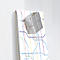 Sigel Tableau blanc en verre Artverum, brillant, super blanc, magnétique, 2000 x 1000 mm + 2 aimants SuperDym