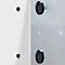 Sigel Tableau blanc en verre Artverum, brillant, super blanc, magnétique, 2000 x 1000 mm + 2 aimants SuperDym
