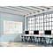 Sigel Tableau blanc en verre Artverum, brillant, super blanc, magnétique, 2400 x 1200 mm + 2 aimants SuperDym