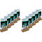 Sigel tafelstandaard, recht, met eiken voet, glashelder acryl, 1,5 mm, B 116 x D 46 x H 192 mm, voor A6 formaten, 1 stuk