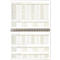 Sigel Tischquerkalender Conceptum 2027, A5, für 1 Jahr, 144 Seiten, 2 Seiten = unten Monat/oben Notizseite, Ringösenbindung, PU-Hardcover, schwarz