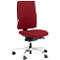 Silla de oficina Steifensand Ceto CT2450, mecanismo sincronizado, sin reposabrazos, asiento de membrana, sin reposacabezas, rojo