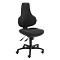 Silla de oficina Topstar ERGO POINT, mecanismo sincronizado, sin reposabrazos, asiento ergonómico especial, negro