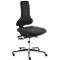 Silla de trabajo Tec profile IS 2011 AB, mecanismo sincr. con regul. autom. inclinación del asiento, sin reposabrazos, negro