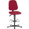 Silla giratoria 9651 ESD, rojo