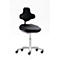 Silla giratoria de laboratorio ESD 9103E, acolchado de espuma integral negro