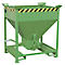 Silo type SG 375, Fourreaux, volume 375 L, vert RAL 6011