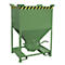 Silo type SG 600, Fourreaux, volume 600 L, vert RAL 6011
