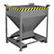 Silo type SG-D 375, avec fourreaux, laqué, gris