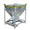Silocontainer type SG-D 375, met insteekgaten voor hefwagen, gegalvaniseerd
