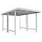 Sistema de refugio para exteriores modelo Leipzig, de doble cara, unidad de base, W 2870 mm, galvanizado