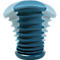 Sitness 4D kruk - ergonomisch - in hoogte verstelbaar - B 375 x D 360 x H 530-640 mm - stoffen bekleding - blauw