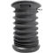 Sitness 4D kruk - ergonomisch - in hoogte verstelbaar - B 375 x D 360 x H 530-640 mm - stoffen bekleding - grijs