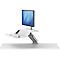 Sitz-Steh Workstation Fellowes Lotus RT, 1 Monitor 27″, höhenverstell-/ dreh-/schwenk-/neigbar, weiß