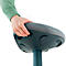 Sitz-/Stehhilfe Leitz Ergo Active, ergonomisch, höhenverstellbar, dreieckiger Komfortsitz, Schaumpolsterung, Tragegriff, bis 100 kg, dunkelgrau
