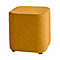 Sitzhocker TAPA Square O Type, Schurwolle, B 450 x T 450 x H 470 mm, orange