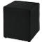 Sitzhocker Wall In, B 410 x T 410 mm, schwarz
