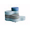 Sitzsystem TAPA Round I, Stoff, modular, mit Drehmechanismus, B 800 x H 620 mm, grau/blau
