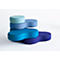 Sitzsystem TAPA Round II, Stoff, modular, mit Drehmechanismus, B 1090 x H 620 mm, blau/blau