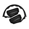 Skullcandy Crusher - Kopfhörer mit Mikrofon - ohrumschließend - Bluetooth - kabellos - Schwarz, korallefarben