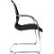 Sledestoel Topstar OPEN CHAIR 100, ergonomische rugleuning, zwart, 2 stuks in 1 doos