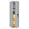 Sleutelkluis STC 1-128 Combi, klasse I volgens EN 1143-1, 128 haken, 6 ordners, 1 legbord, dubbelbaard slot, lichtgrijs RAL 7035